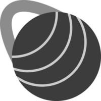 Gym Ball Vector Icon