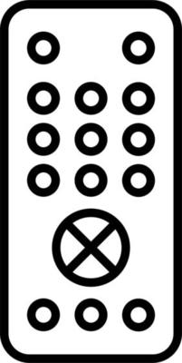 Remote Control Vector Icon