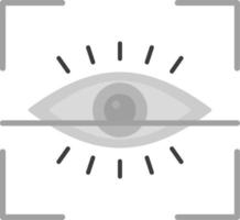 Eye Scan Vector Icon