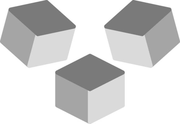 Cube Vector Icon