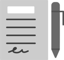 Notepad Vector Icon