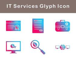 IT Services Vector Icon Set