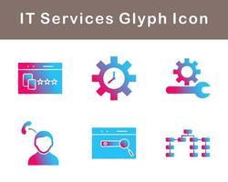 IT Services Vector Icon Set