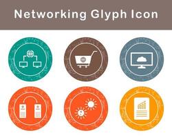 Networking Vector Icon Set