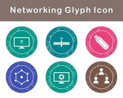 Networking Vector Icon Set