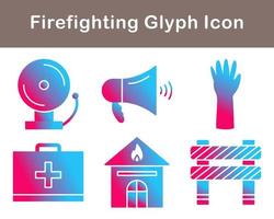 Firefighting Vector Icon Set