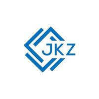 jkz letra logo diseño en blanco antecedentes. jkz creativo circulo letra logo concepto. jkz letra diseño. vector