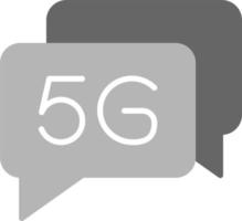 5g Conversation Vector Icon