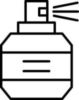 Man Perfume Vector Icon