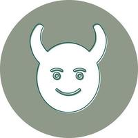 icono de vector de diablo