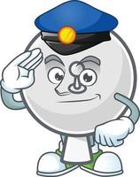 Satellite dish mascot icon design vector