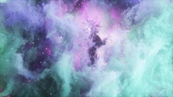 Colorful Nebula Backdrop video