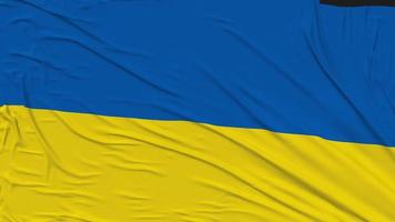 Ukraine Flag Cloth Removing From Screen, Intro, 3D Rendering, Chroma Key, Luma Matte video