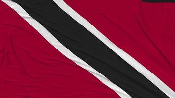 Trinidad et Tobago drapeau tissu enlever de filtrer, introduction, 3d le rendu, chrominance clé, luma mat video