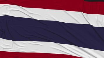 Thailand Flag Cloth Removing From Screen, Intro, 3D Rendering, Chroma Key, Luma Matte video