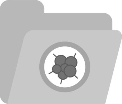 icono de vector de carpeta