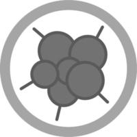Cancer virus Vector Icon