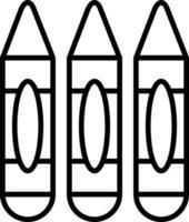 Crayon Vector Icon