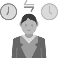 Jet Lag Vector Icon