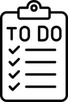 To Do List Vector Icon