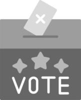 icono de vector de caja de votación