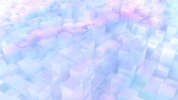 Pastel Gradient Cubic Strings Background video