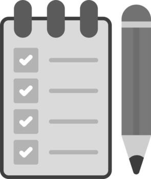 Notebook Vector Icon