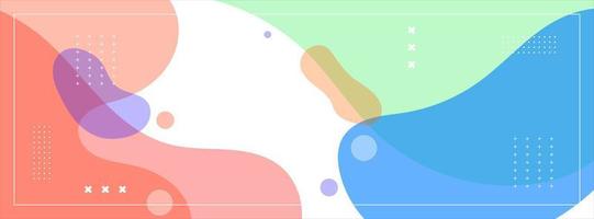 background banner. colorful, gradation color bubbles vector