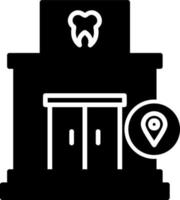 Clinic Location Vector Icon