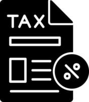 Tax Paperwork Vector Icon