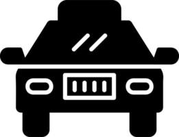 icono de vector de taxi