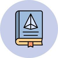 Trigonometry Book Vector Icon