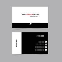 Modern Creative and Clean Business Card Template vector