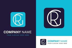 Branding identity corporate a logo vector design template