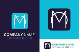 Branding identity corporate a logo vector design template