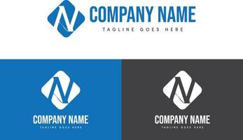 Branding identity corporate a logo vector design template