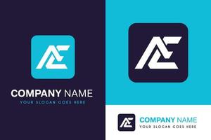 Branding identity corporate a logo vector design template