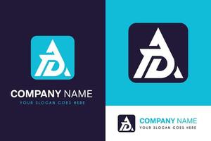 Branding identity corporate a logo vector design template