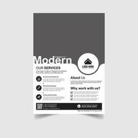 Creative marketing agency corporate business company flyer design templates vector