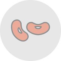 Bean Vector Icon Design