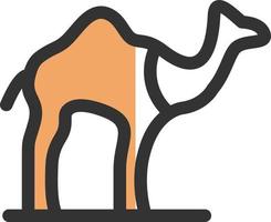 Camel Vector Icon Design