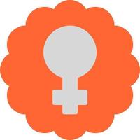 icono de vector femenino