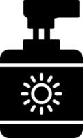 Sunblock Vector Icon