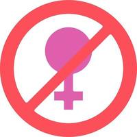 Stop violence Against Women Vector Icon