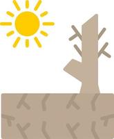 Drought Vector Icon