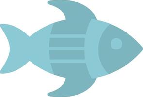 icono de vector de pescado