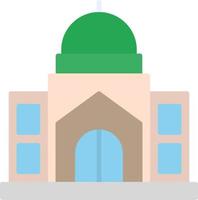 icono de vector de mezquita