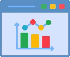 Bar Chart Vector Icon