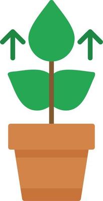 Growth Vector Icon