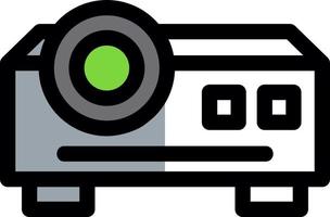 diseño de icono de vector de proyector